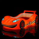 Cama Inflável Infantil Sleep Racer™ Comfy Cruiser Vermelha com LED – AirCandy