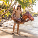 PoolCandy T-Rex Dinosaur Pool Float – 42” RealPrint® Edition - The Original King of the Pool