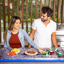 Cooler Inflável Buffet para Piscina Stars & Stripes com Glitter – PoolCandy